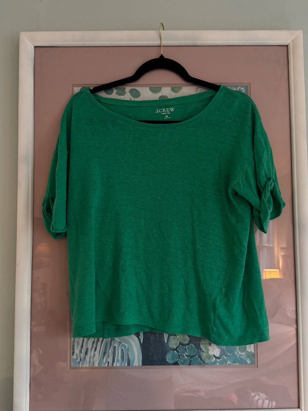 J.Crew Emerald Green Short Sleeve Tee